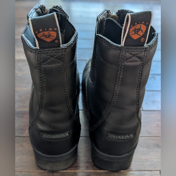 ARIAT Women's Zip Heritage III Zip Paddock Boot US 6.5 M — Black - Picture 4 of 6